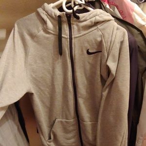 Nike zip up sweatshirt